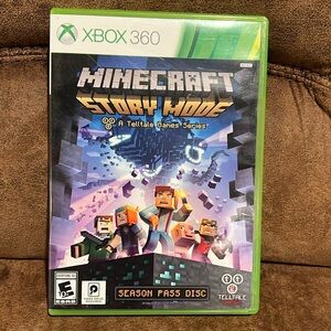 🌟🌟🌟HOST PICK🌟🌟🌟🌟 Xbox 360 Minecraft story mode